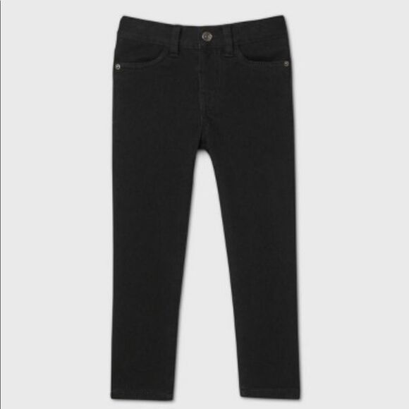 Toddler Girls Denim Jeggings - Cat Jack & Black 12M